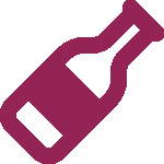 wine bottle logo