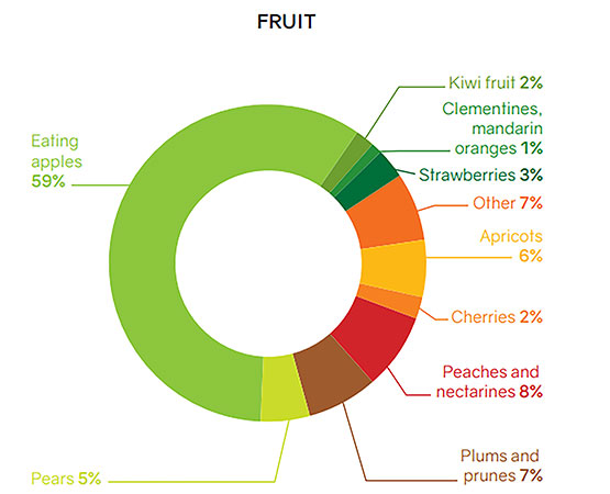 Infographic on production volumes