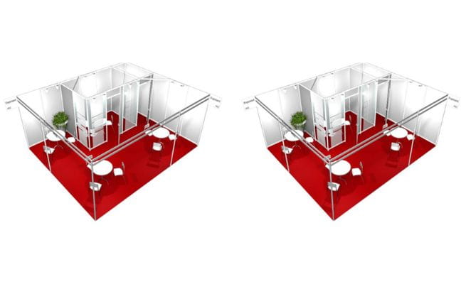 Presentation of a turnkey stand offer