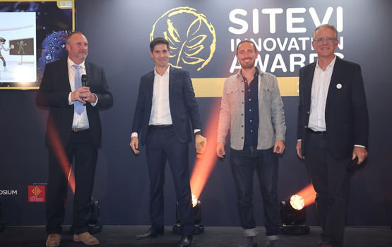 Award presentation for the SITEVI Innovation Awards 2023