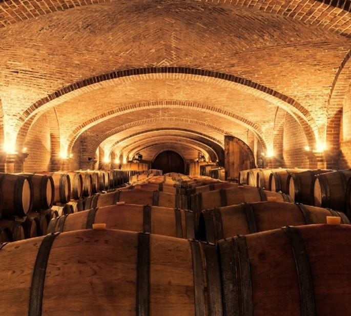 Cave à vins souterraine 