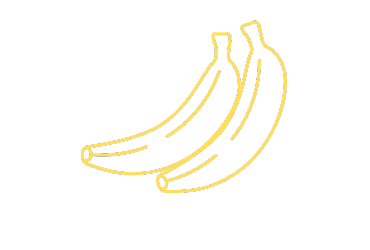 Pictogramme de bananes