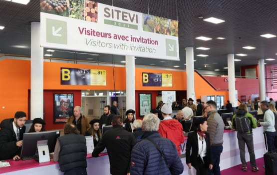 Les visiteurs du SITEVI 2023